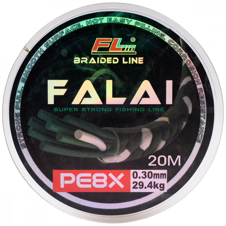 FIR TEXTIL FALAI PE8X 20m 0.14MM 15KG