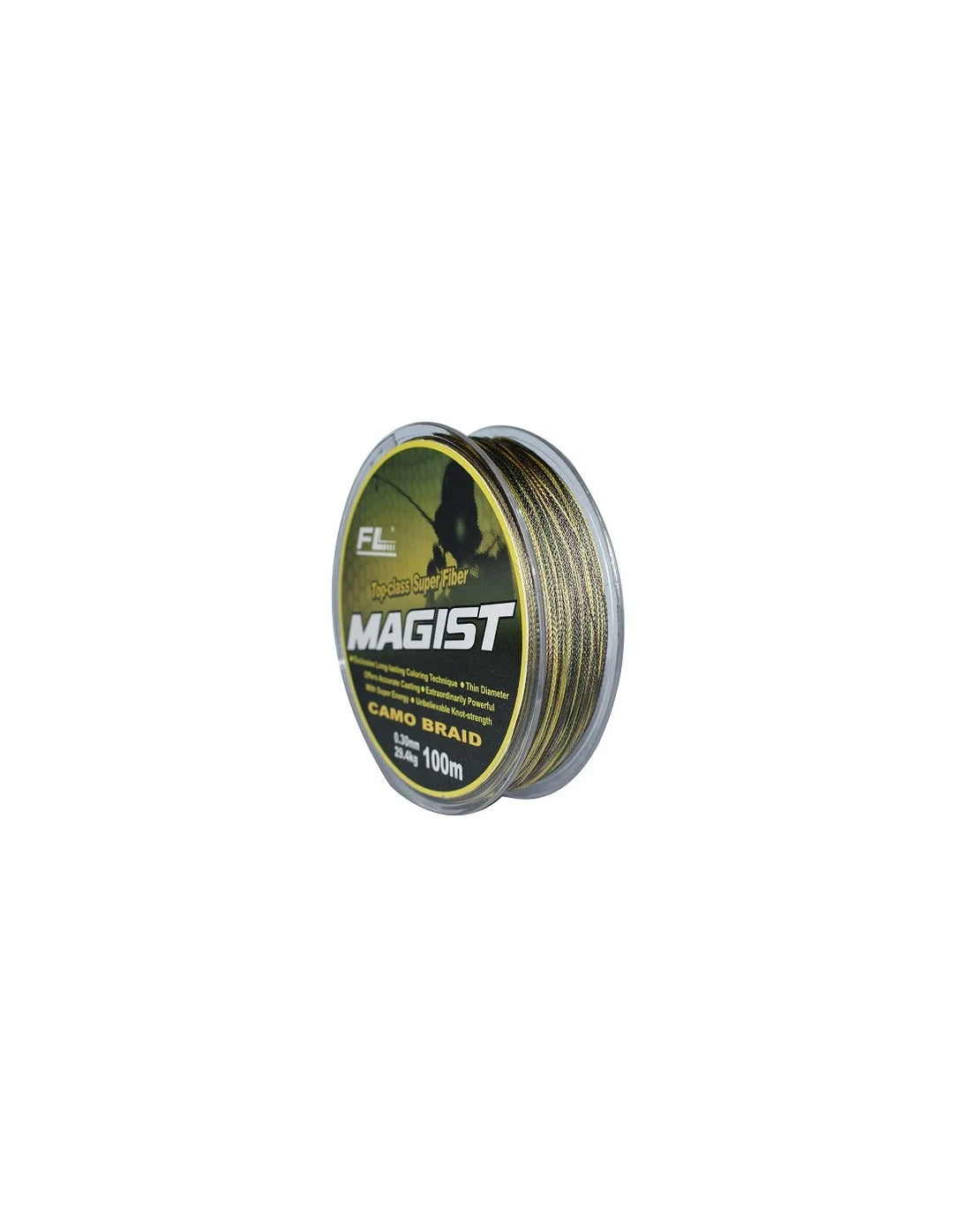 Fir Textil FL Camuflaj Magist Camo Braid, 100m 0.14MM 10KG