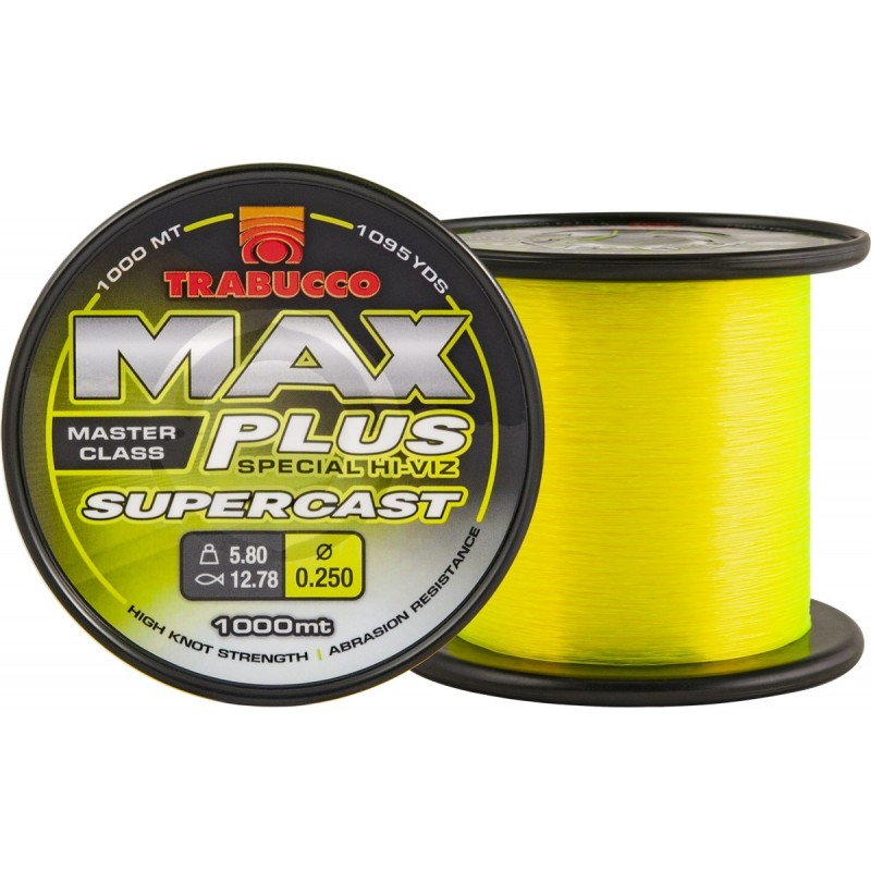 FIR TRABUCCO MAX PLUS LINE * SUPERCAST* 0.35mm / 1000m / 10.50kg / 23.20kg