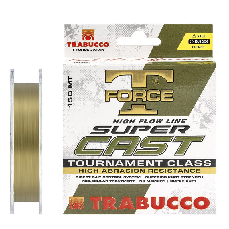 FIR TRABUCCO NEW T FORCE SUPER CAST 0.500mm / 500m / 35.00kg / 77.16kg
