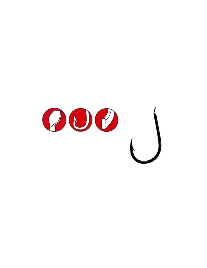Gamakatsu Power Carp NR. 10 15 BUC/PLIC