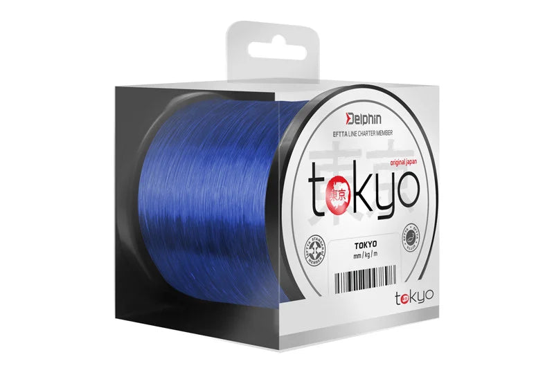Monofilament Delphin TOKYO albastru 0,33mm 8,2kg 1100m