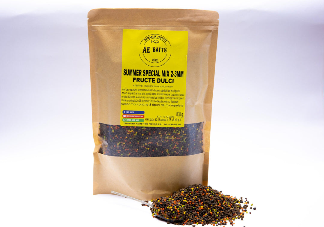 PELETE AE BAITS SUMMER SPECIAL MIX 2-3 MM