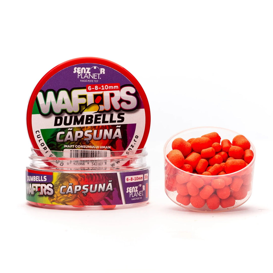 WAFTERS DUMBELLS CAPSUNA (ROSU) 6-8-10mm 30g