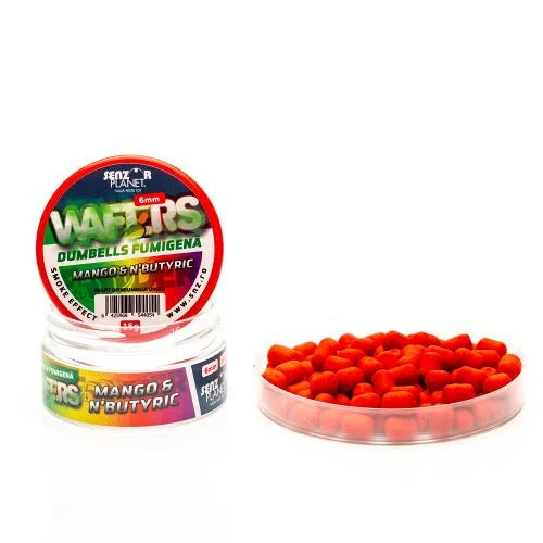 WAFTERS DUMBELLS FUMIGENA MANGO & N'BUTYRIC (PORTOCALIU) 6mm 15g